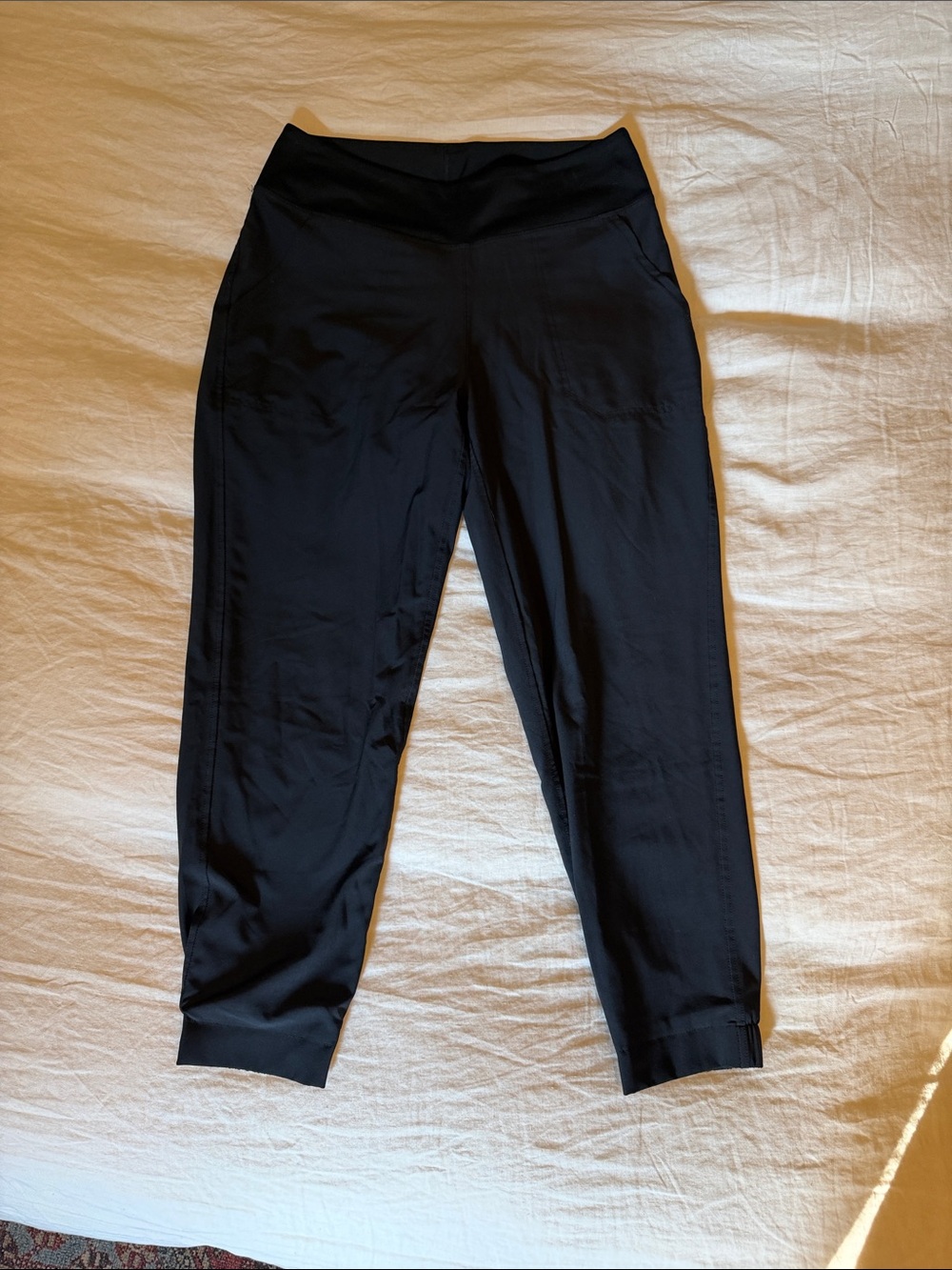 Patagonia Happy Hike Black Women's Lined Jogger Pants